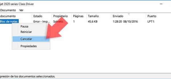 Cómo eliminar los documentos en cola de la impresora de forma rápida y sencilla