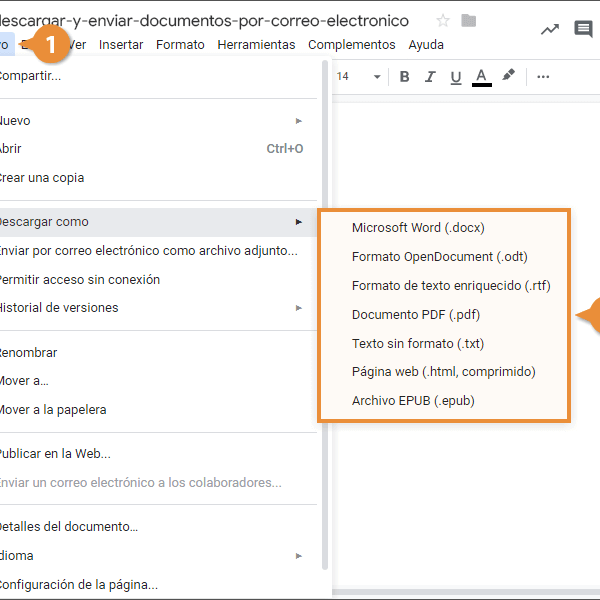 Cómo enviar un documento por correo electrónico: paso a paso