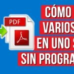 Cómo unir múltiples documentos en formato PDF
