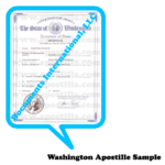 ¿Cuál es el costo para apostillar documentos en Washington DC?