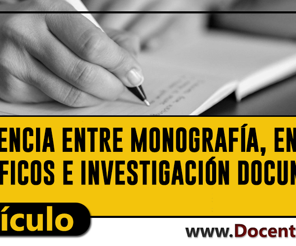 Cuál es la diferencia entre investigación documental y monografía: Explorando dos enfoques académicos distintos