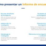 Descubre cómo presentar los datos de una encuesta en un documento