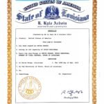 ¿Dónde se apostilla documentos en New Orleans para homdrtas?