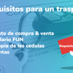 Qué documento necesito para hacer un traspaso